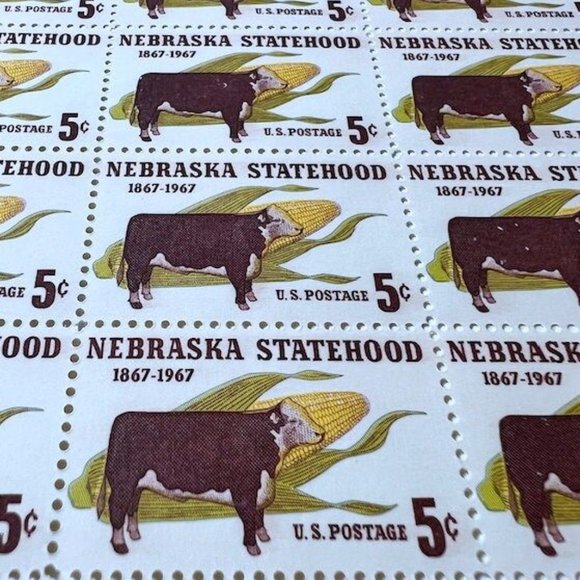 Nebraska State 1967 Postage Stamps USA #1328 - Picture 1 of 2
